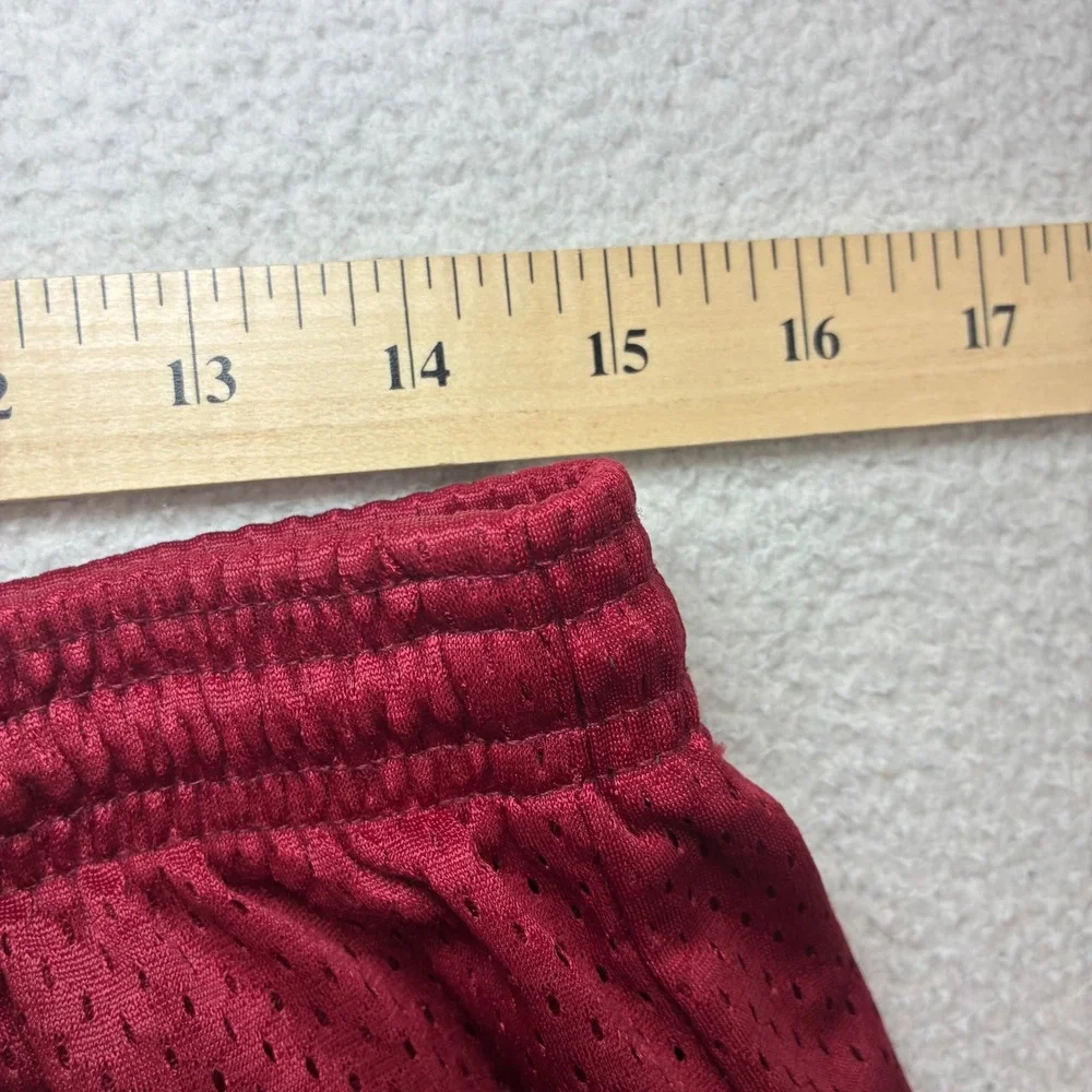 Vintage Florida State Basketball Shorts Men XL Maroon Mesh Baseball Baggy Loose